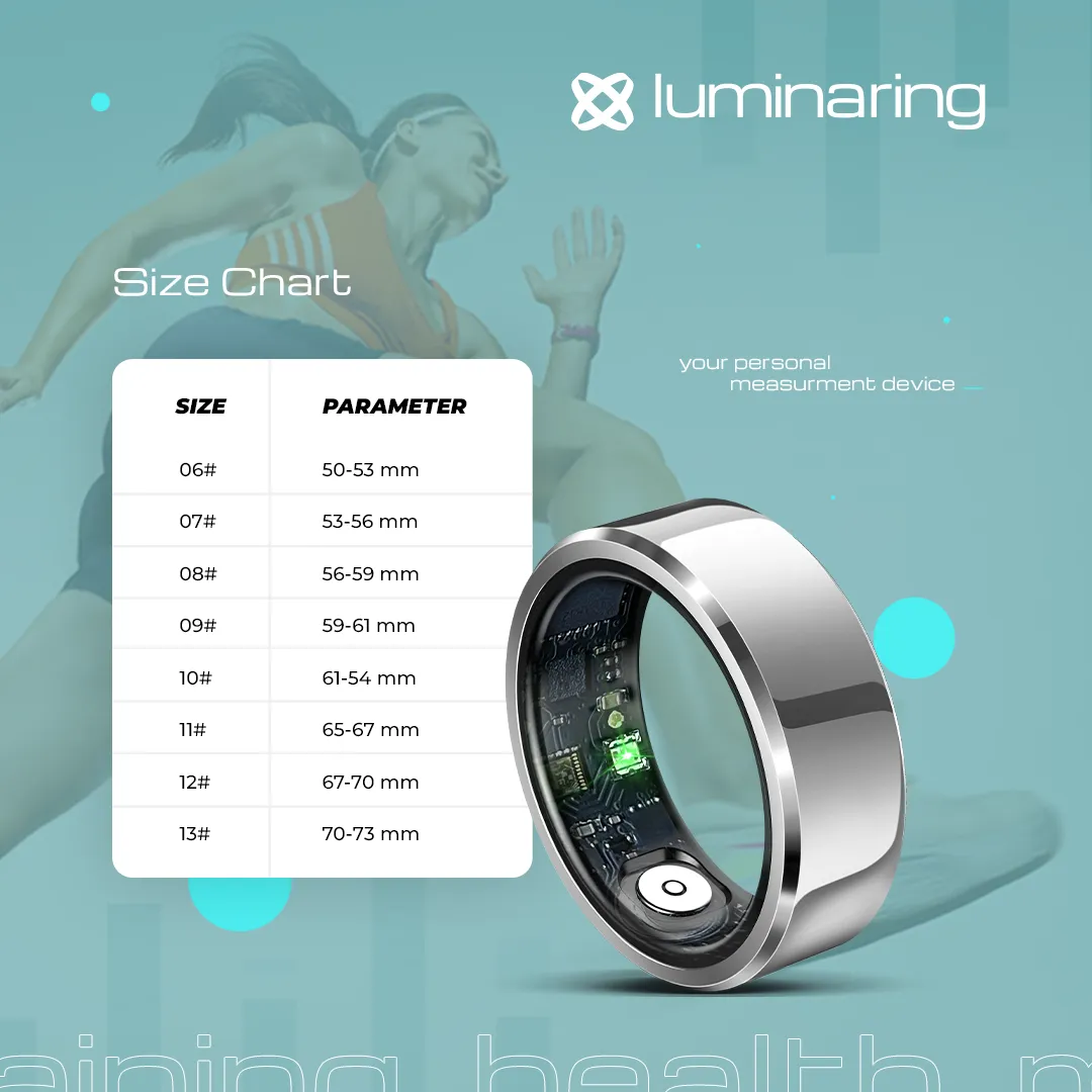 Lumina Ring International Sizing Chart